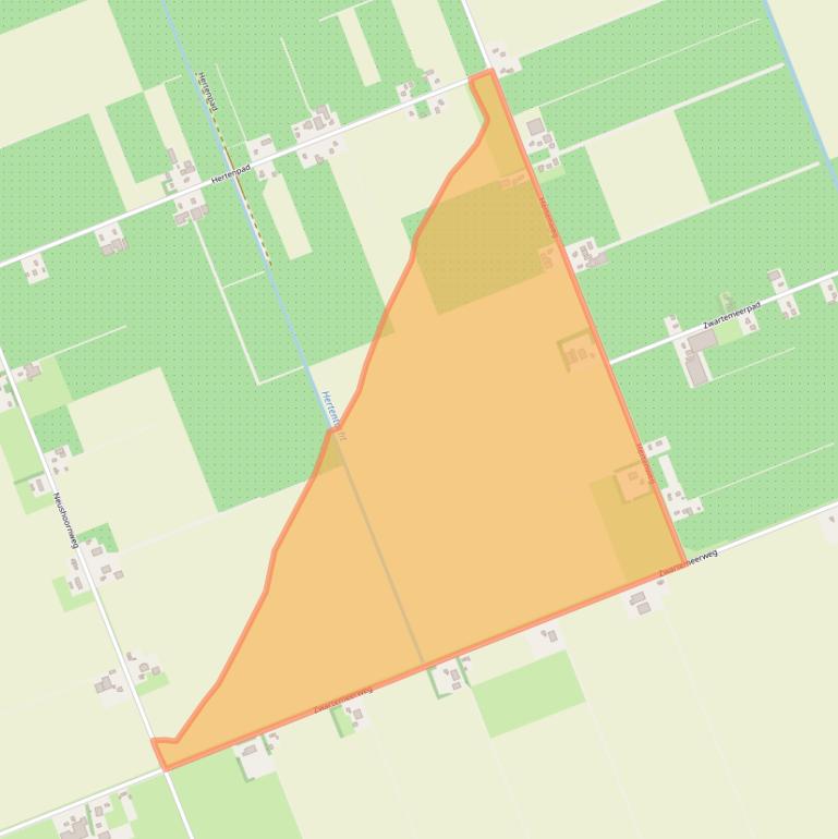 Kaart van postcodegebied 8317PP.