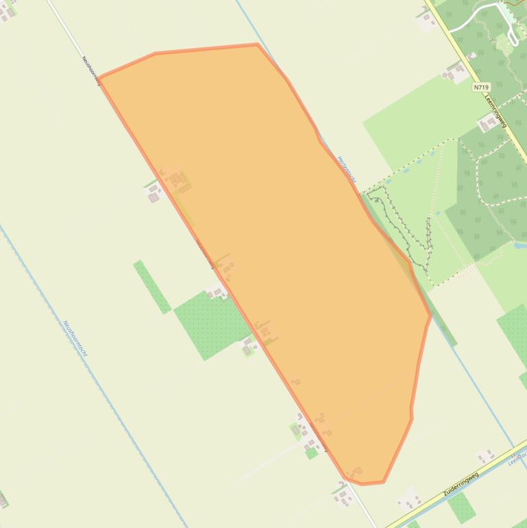 Kaart van postcodegebied 8317PT.