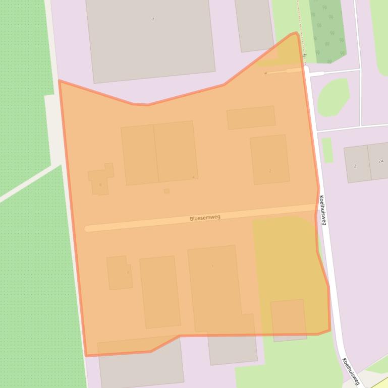 Kaart van postcodegebied 8317RK.