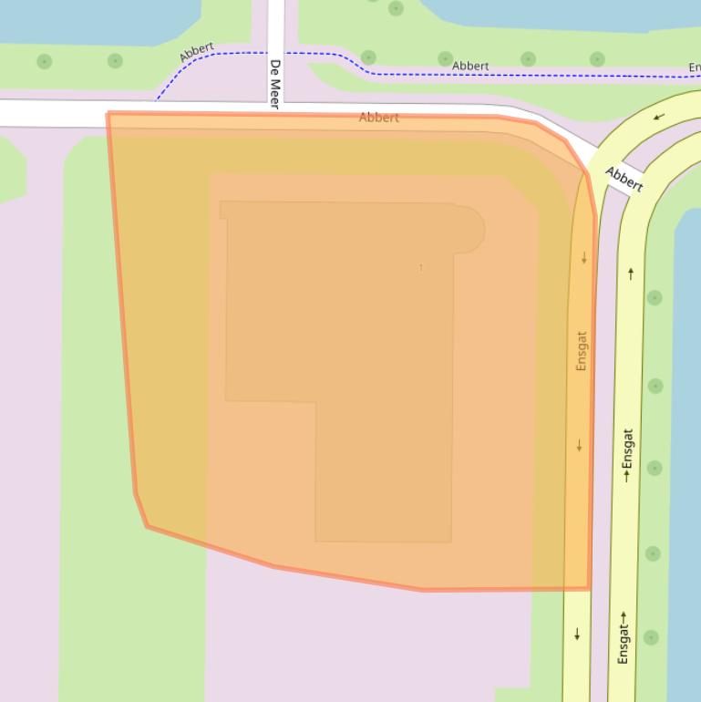 Kaart van postcodegebied 8321MV.