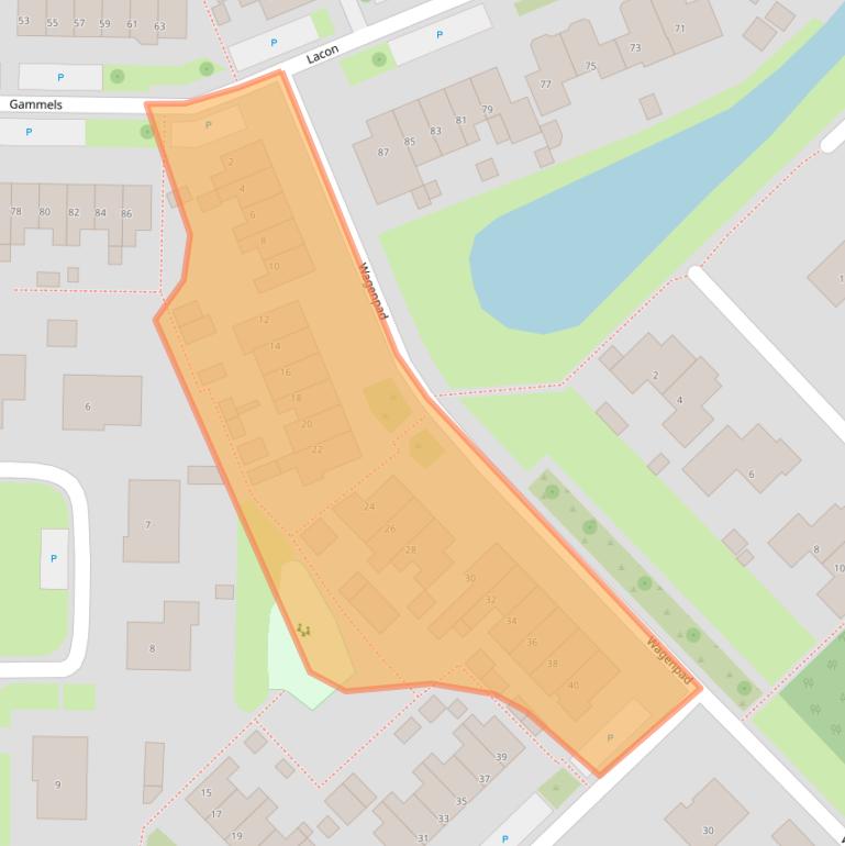 Kaart van postcodegebied 8321RL.