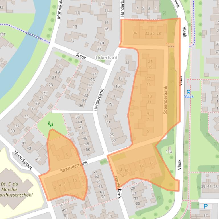Kaart van postcodegebied 8321RM.