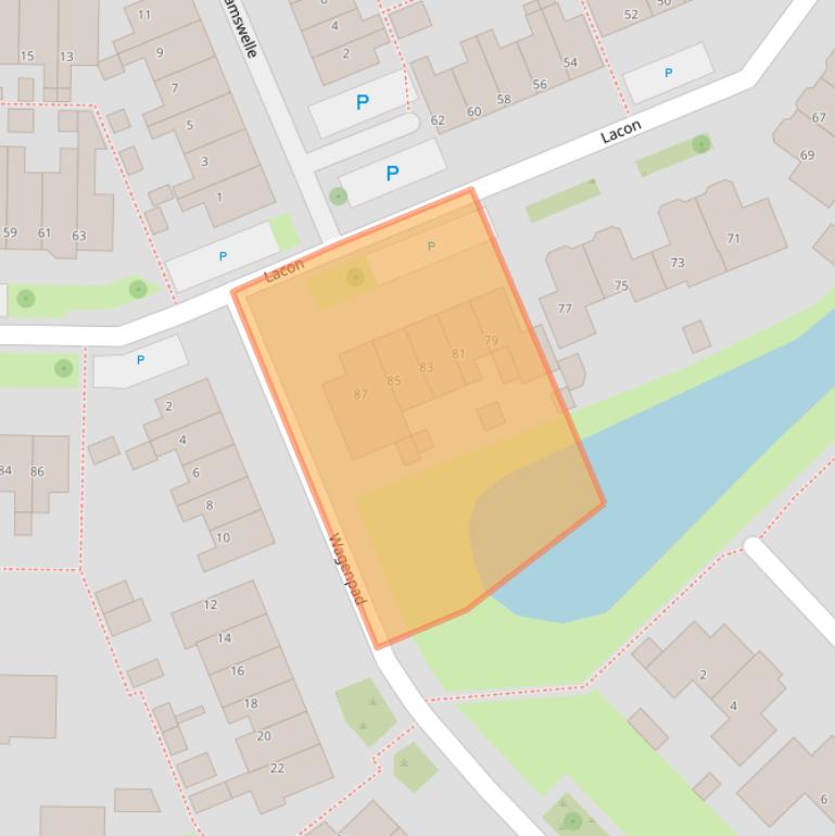 Kaart van postcodegebied 8321SE.