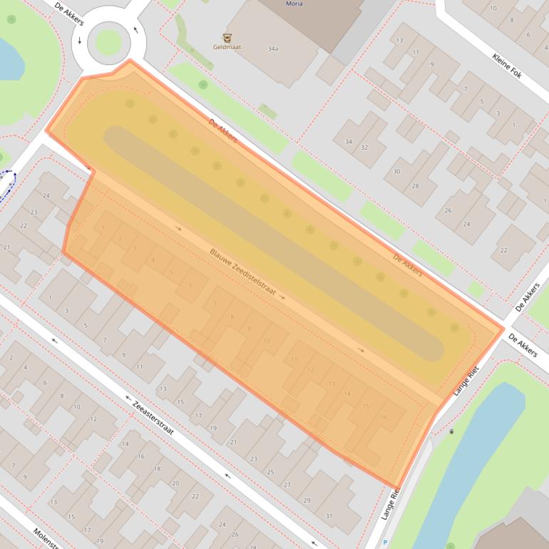 Kaart van postcodegebied 8321XN.