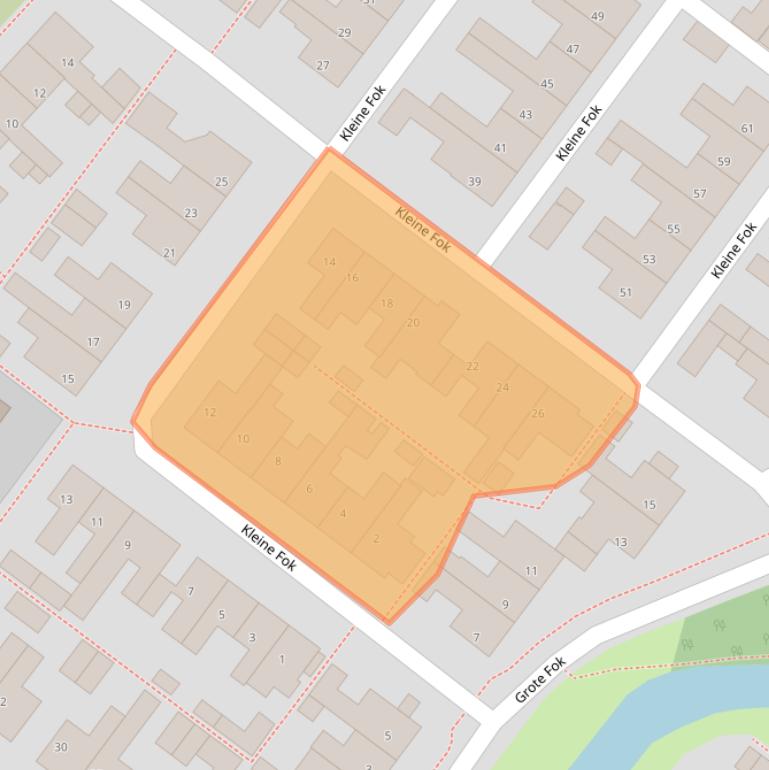 Kaart van postcodegebied 8321XZ.