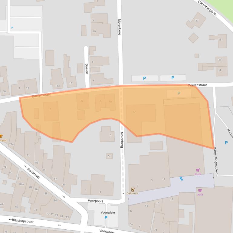 Kaart van postcodegebied 8325CC.