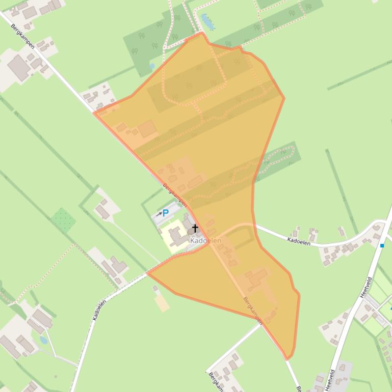 Kaart van postcodegebied 8326AT.