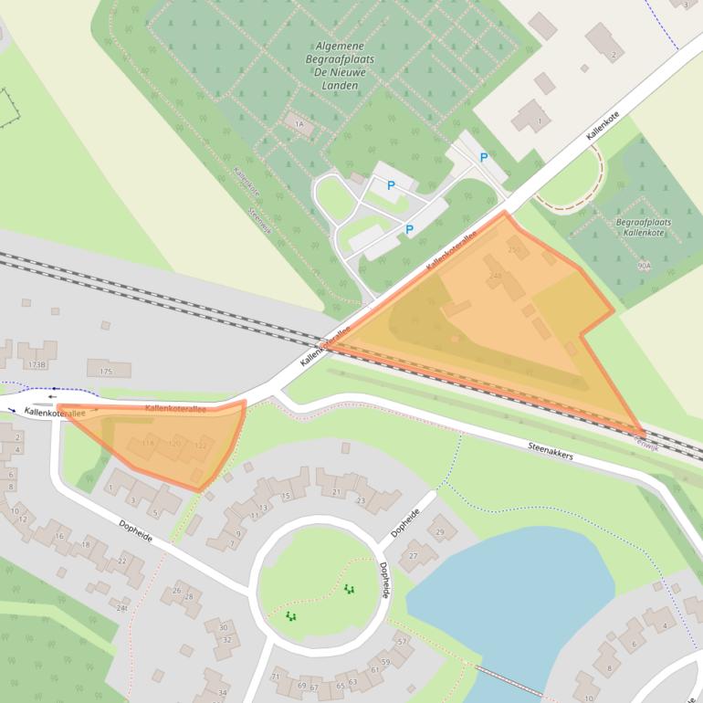 Kaart van postcodegebied 8331AK.