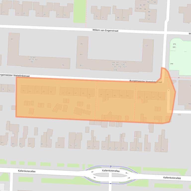 Kaart van postcodegebied 8331BX.