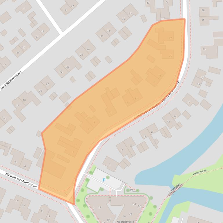 Kaart van postcodegebied 8331KC.