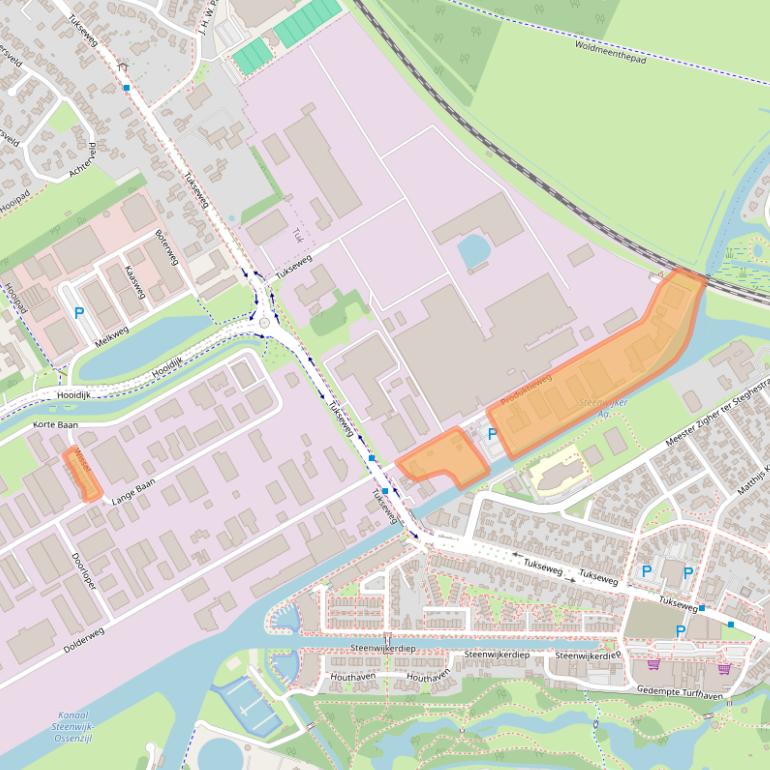 Kaart van postcodegebied 8331LK.