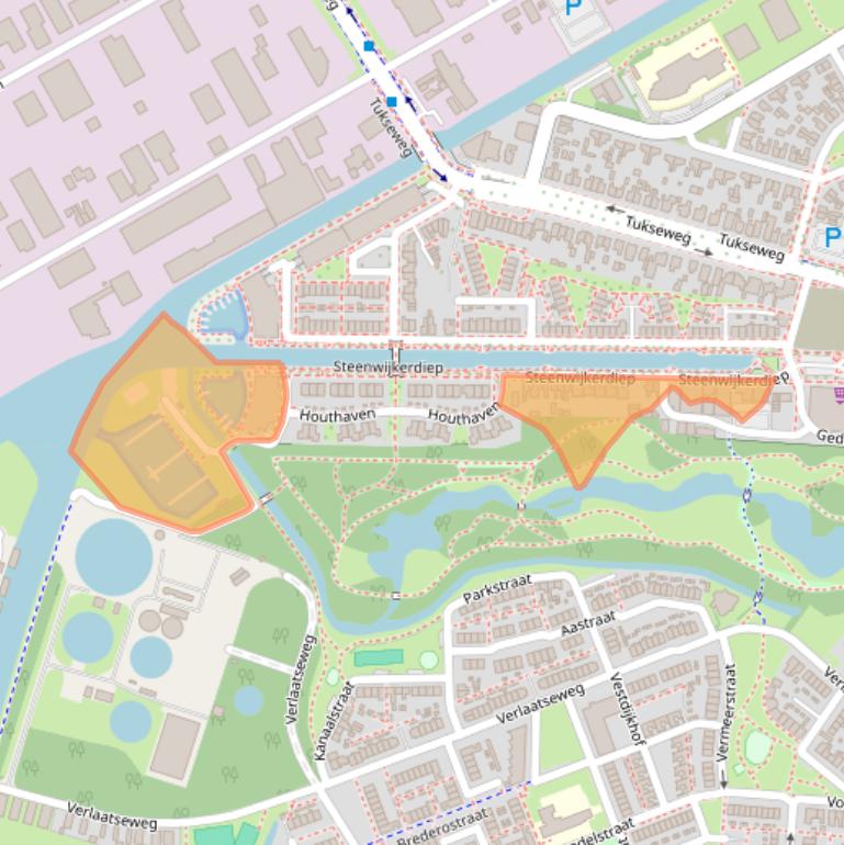 Kaart van postcodegebied 8331LR.