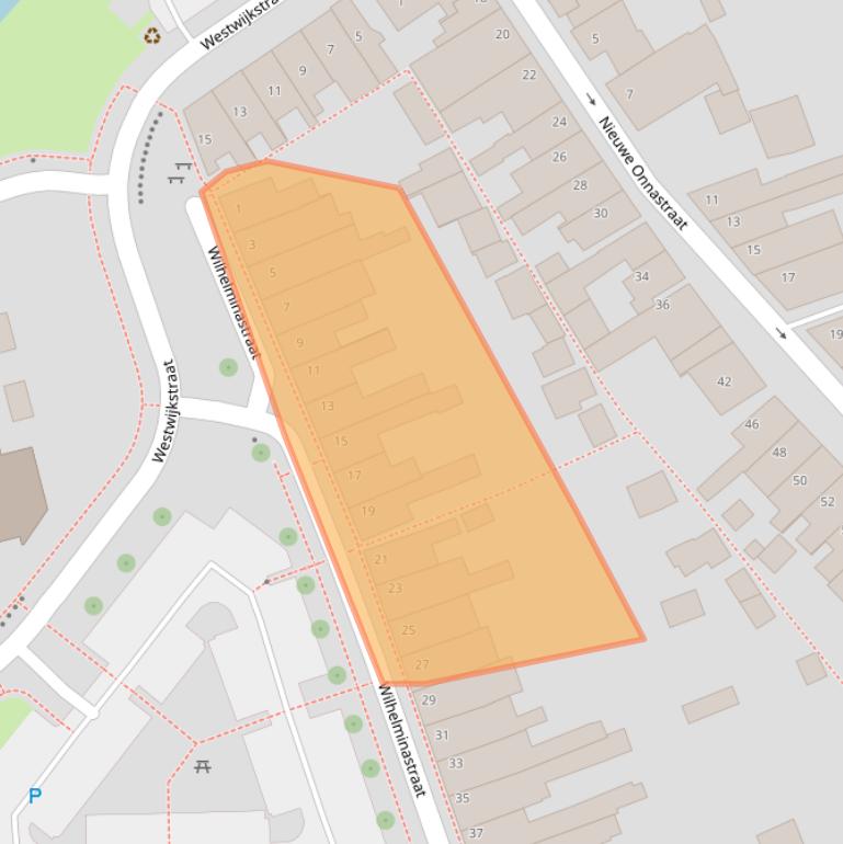 Kaart van postcodegebied 8331MD.