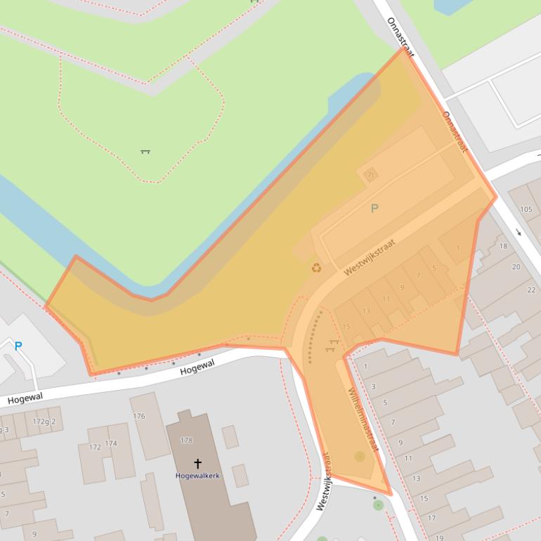 Kaart van postcodegebied 8331MH.