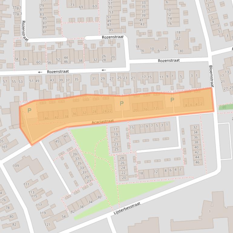 Kaart van postcodegebied 8331NP.
