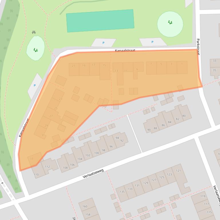 Kaart van postcodegebied 8331PP.