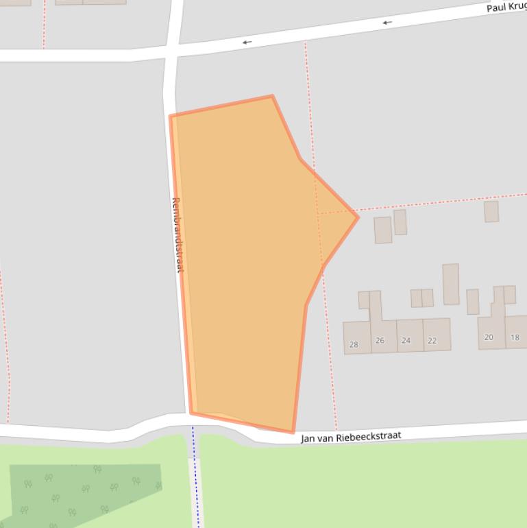 Kaart van postcodegebied 8331RN.