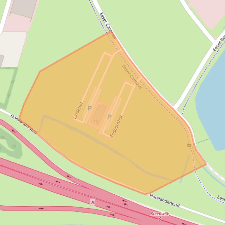 Kaart van postcodegebied 8332VD.