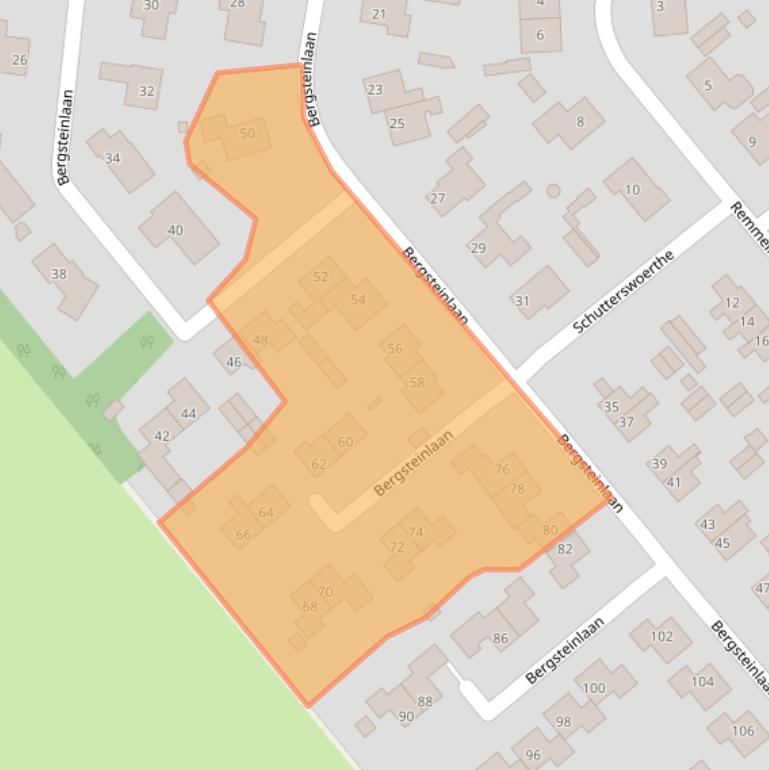 Kaart van postcodegebied 8334MP.