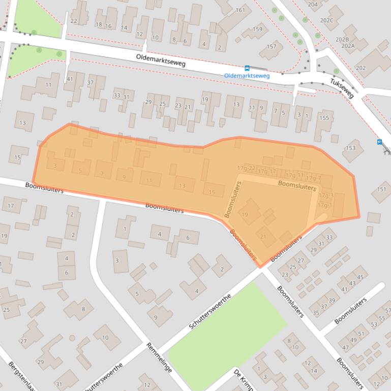 Kaart van postcodegebied 8334MX.