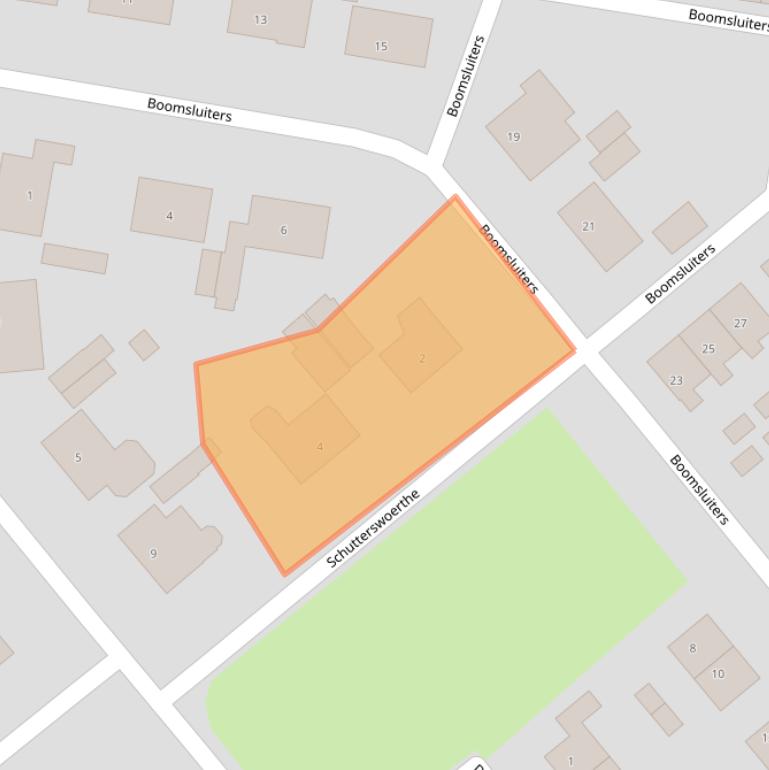 Kaart van postcodegebied 8334NC.