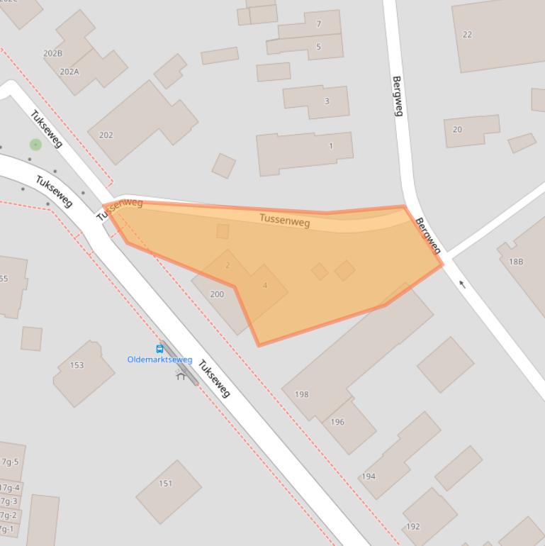 Kaart van postcodegebied 8334RM.