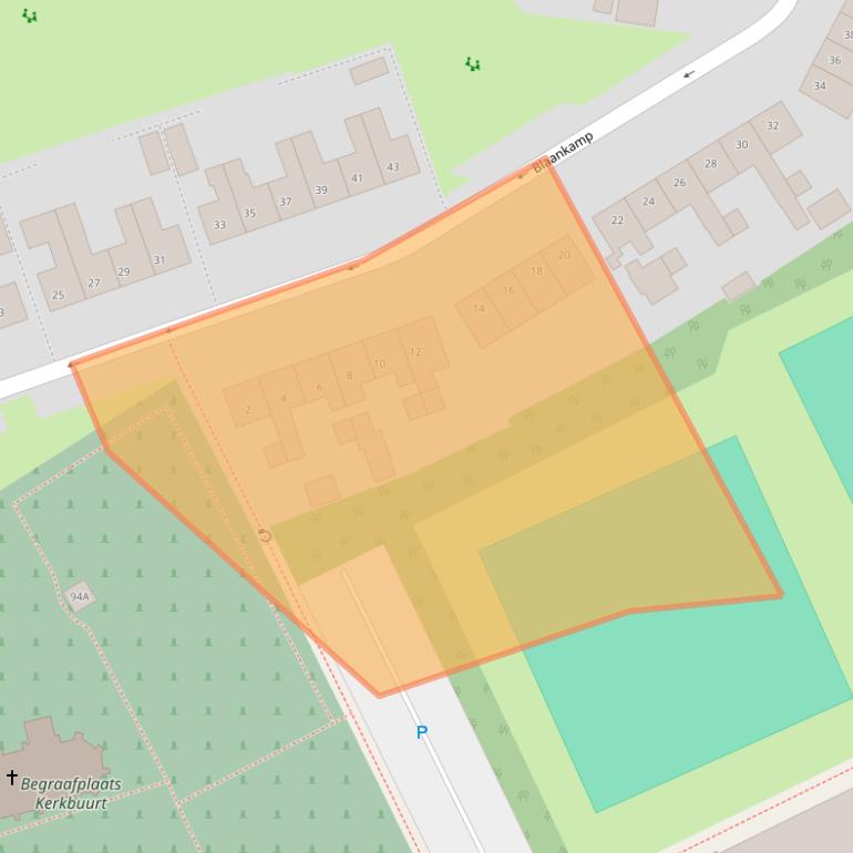 Kaart van postcodegebied 8341PB.