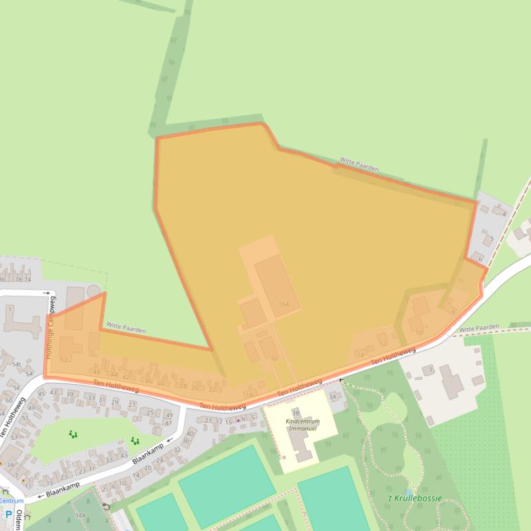 Kaart van postcodegebied 8341PG.