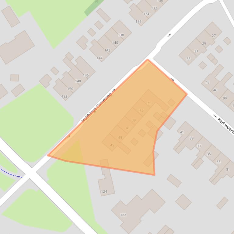 Kaart van postcodegebied 8341PK.