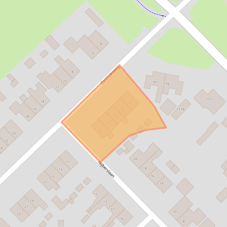 Kaart van postcodegebied 8341RD.