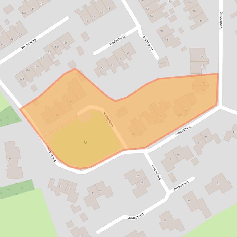 Kaart van postcodegebied 8341RS.