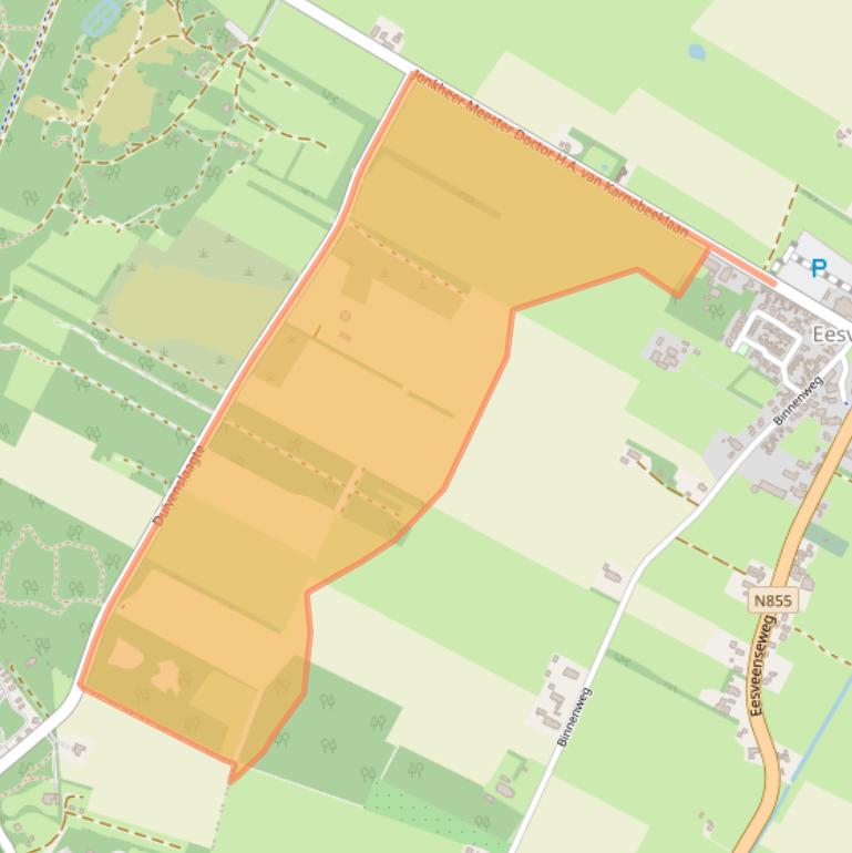 Kaart van postcodegebied 8347WK.