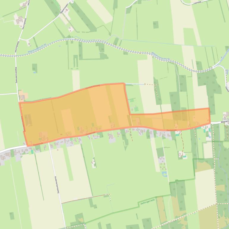 Kaart van postcodegebied 8351HA.