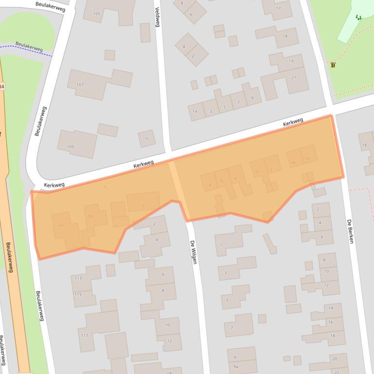 Kaart van postcodegebied 8355BK.