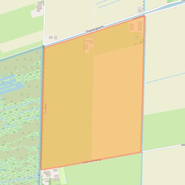 Kaart van postcodegebied 8355VG.