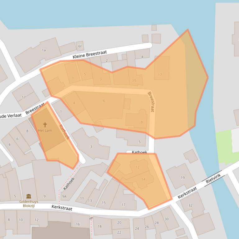 Kaart van postcodegebied 8356DL.