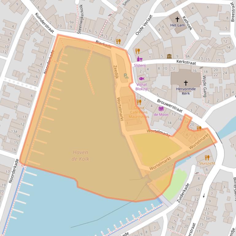 Kaart van postcodegebied 8356DX.