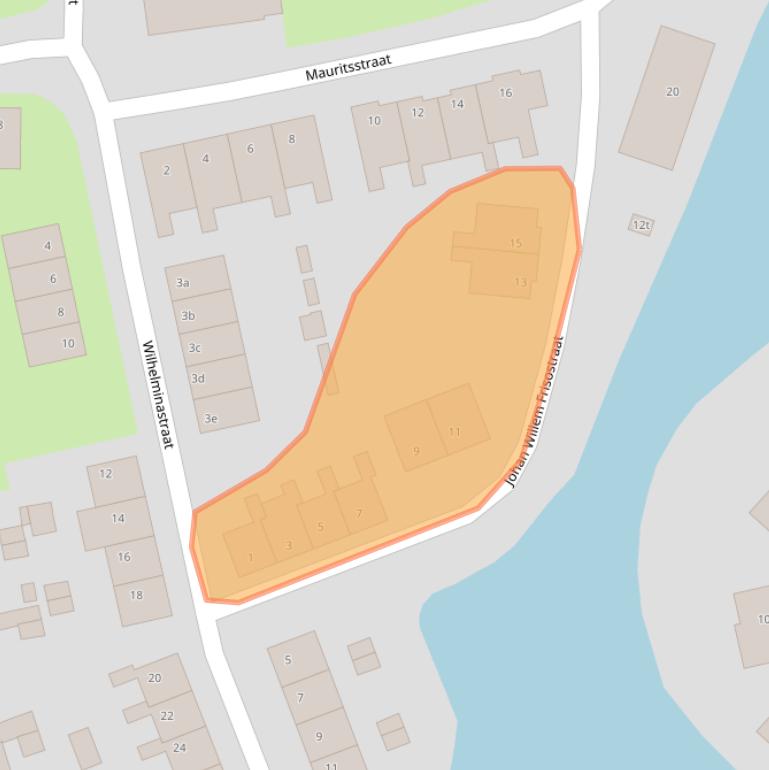 Kaart van postcodegebied 8356EL.