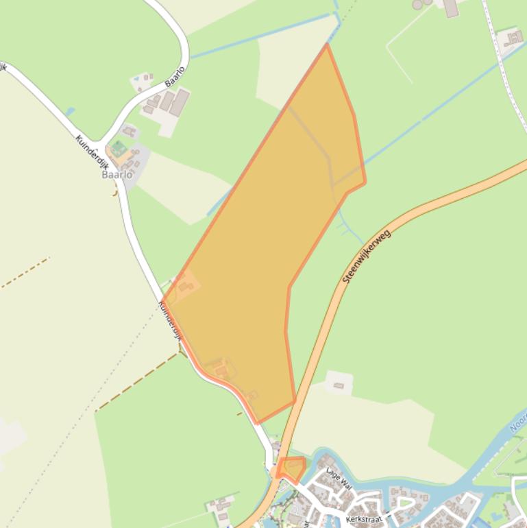 Kaart van postcodegebied 8356VN.