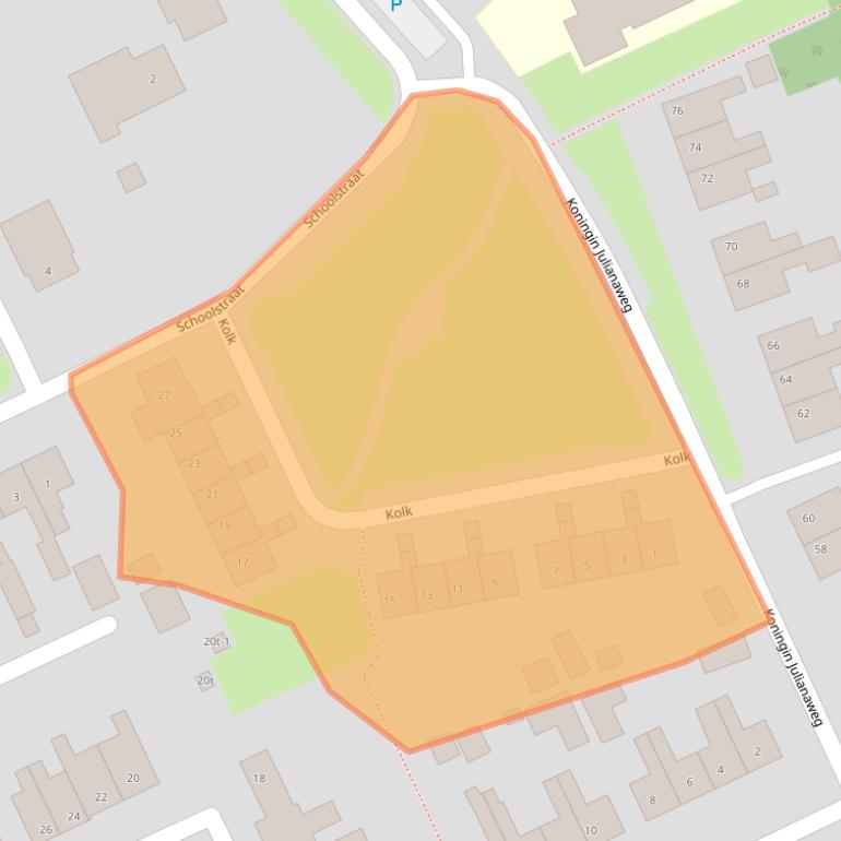 Kaart van postcodegebied 8371WE.