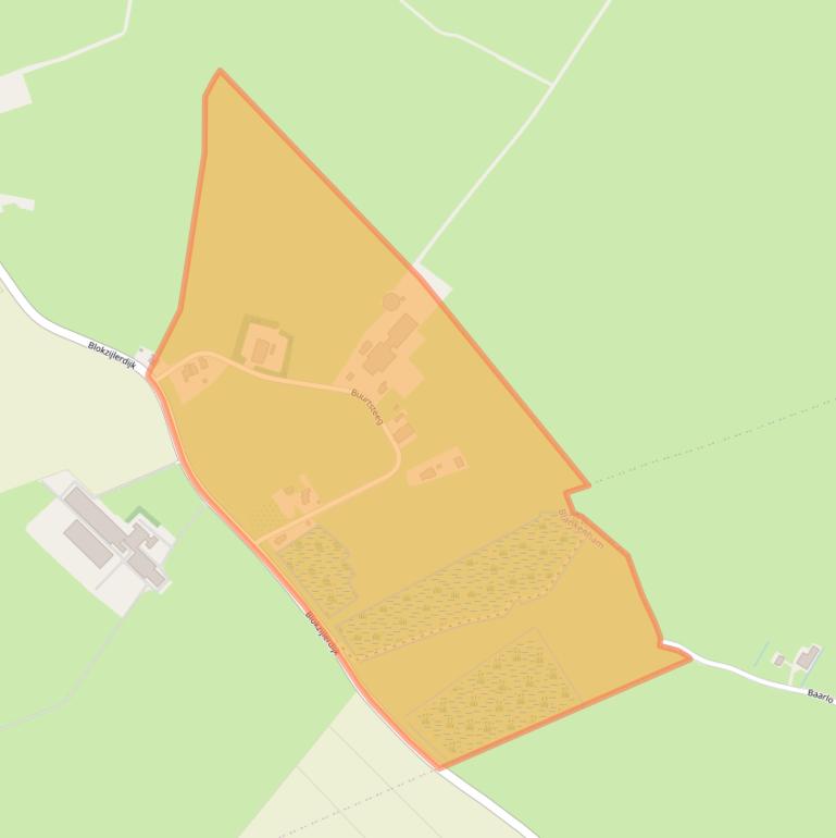 Kaart van postcodegebied 8373EN.