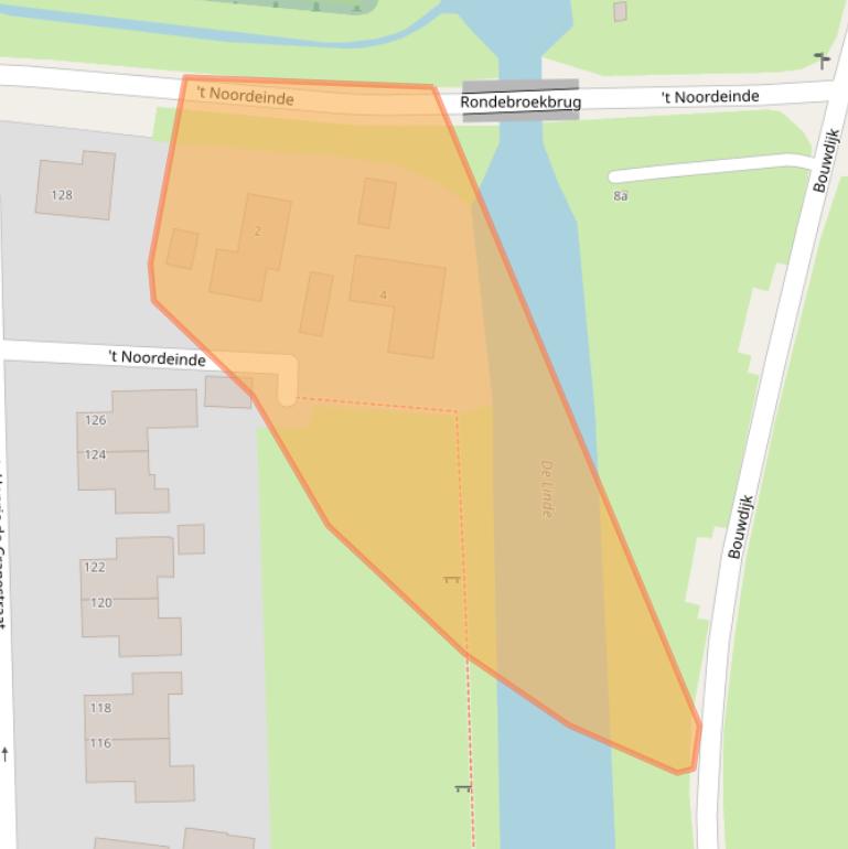 Kaart van postcodegebied 8374KX.