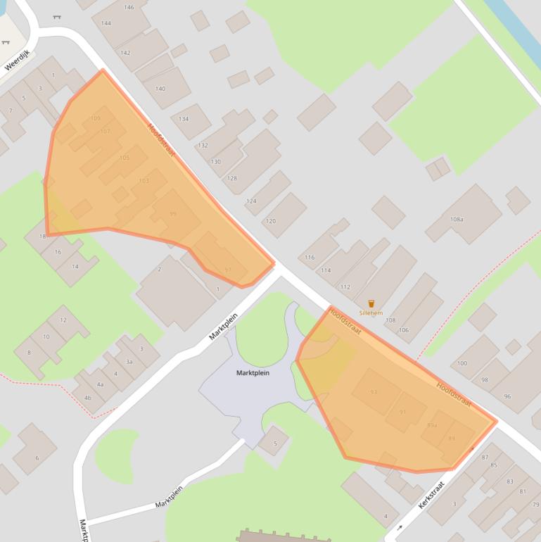 Kaart van postcodegebied 8375AN.