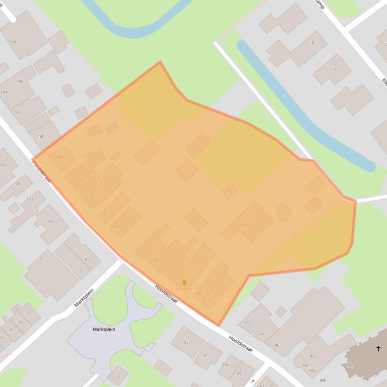 Kaart van postcodegebied 8375AT.