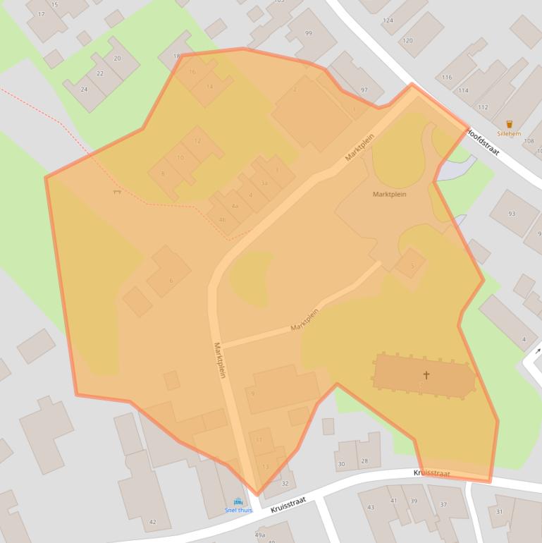 Kaart van postcodegebied 8375AZ.