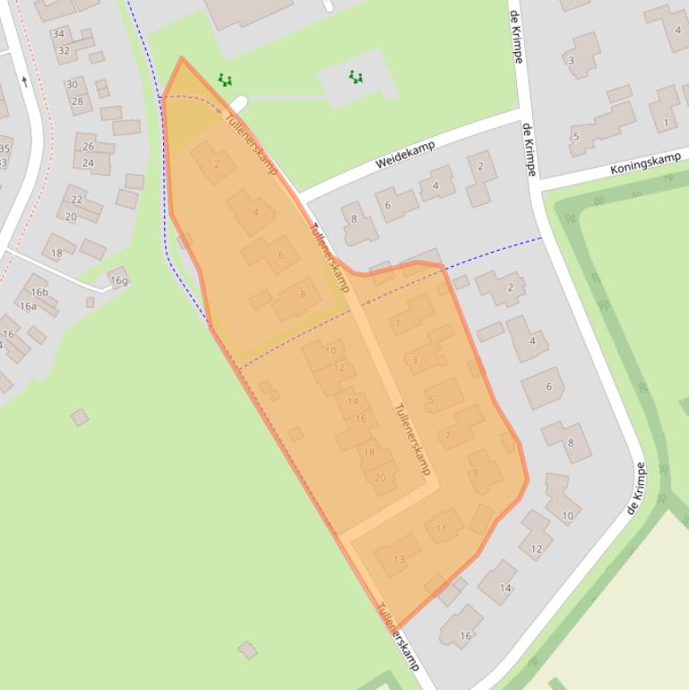 Kaart van postcodegebied 8375JH.