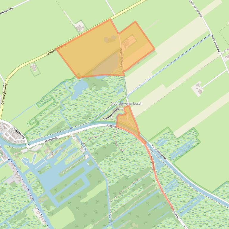 Kaart van postcodegebied 8376EE.