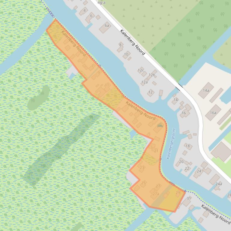 Kaart van postcodegebied 8377HA.