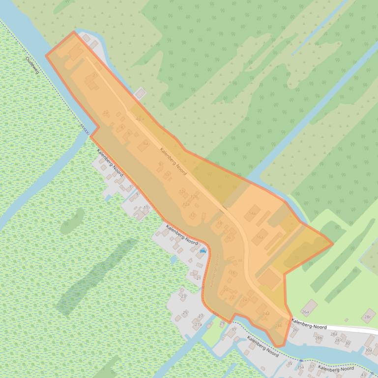 Kaart van postcodegebied 8377HC.