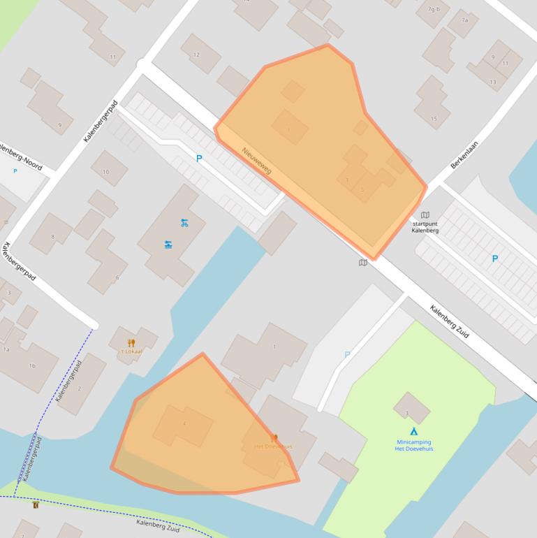 Kaart van postcodegebied 8377HM.